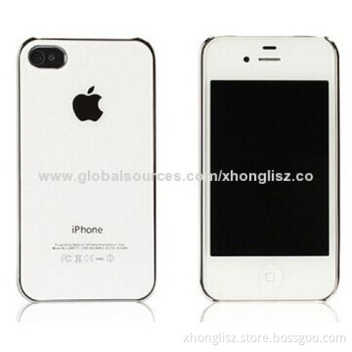 Colorful Anti-scratch PMMA PC Cases for iPhone 4/4S, Many Colors Optional